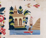 Baltimore-Style Album Quilt Top (detail)
Possibly Mary Heidenroder Simon
Photo by Gavin Ashwo…