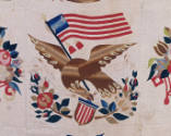 Baltimore-Style Album Quilt Top (detail)
Possibly Mary Heidenroder Simon
Photo by Gavin Ashwo…