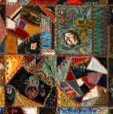 "S.H." Crazy Quilt (detail)
Artist unidentified
Photo by Gavin Ashworth