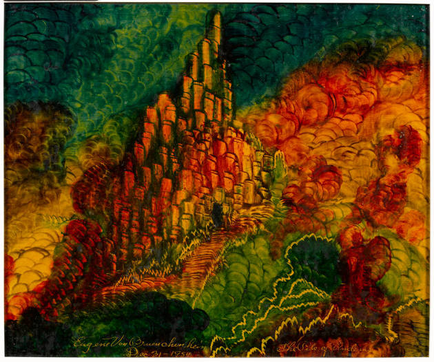 The Pile of Andrius (#67)
Eugene Von Bruenchenhein (1910–1983)
Milwaukee
December 31, 1954
…