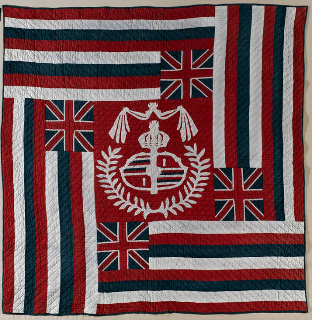 Hawaiian Flag Quilt
Mother of Mina Ferguson
Photo by Gavin Ashworth