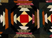 Log Cabin Quilt, Windmill Blades Variation (detail)
Artist unidentified
Photo by Gavin Ashwor…