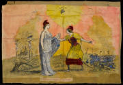 Henry Darger, “"Sister, have you forgotten what we stand for?"”, Chicago, After 1916, Watercolo…