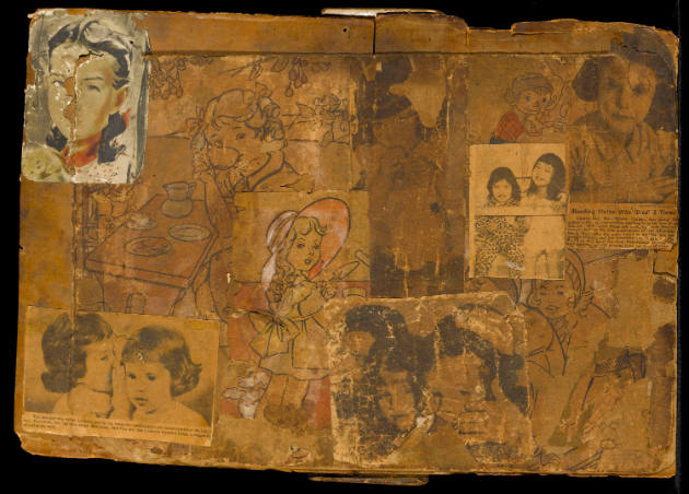 Henry Darger, “Untitled (Brunette girl on upper left corner)”,Chicago, Mid-twentieth century, C…