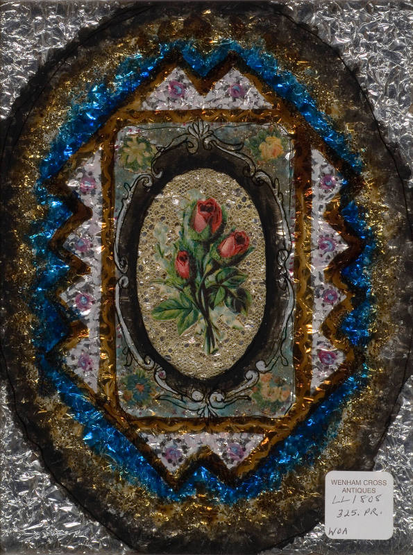 Center Rose with Borders  #4A
Artist unidentified
Photographed by Andy Duback