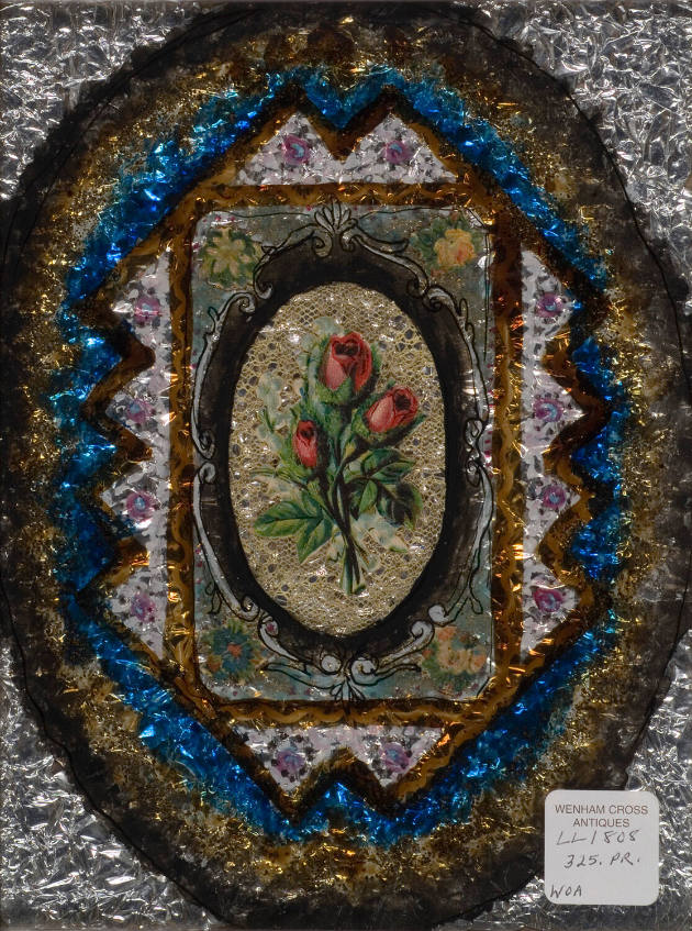 Center Rose with Borders  #4A
Artist unidentified
Photographed by Andy Duback