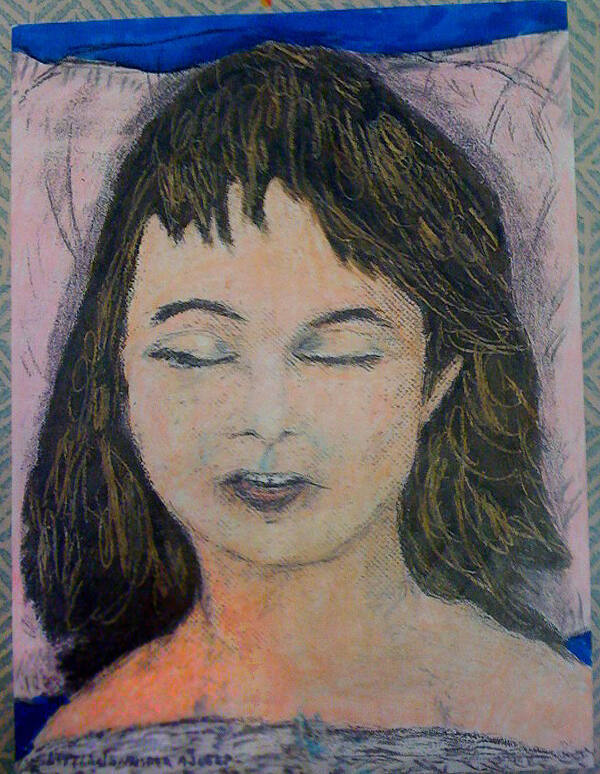 Little Jennifer Asleep
Paul D. Humphrey (1931-1999)
Burlington, Vermont
1987-1999
Crayon, i…