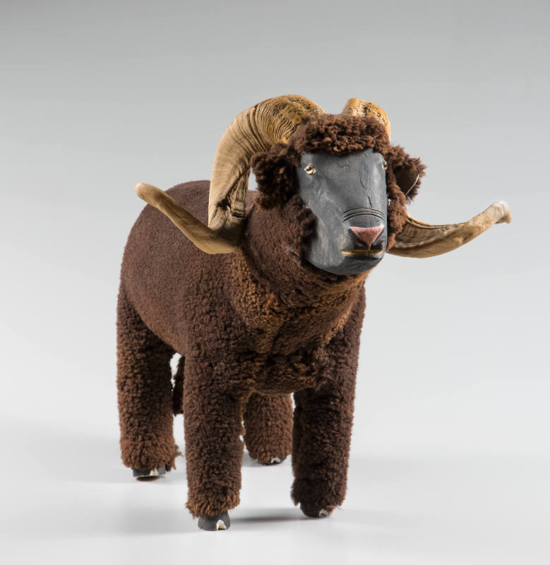 Ram (front view, on gray ground)
Photographed by Gavin Ashworth