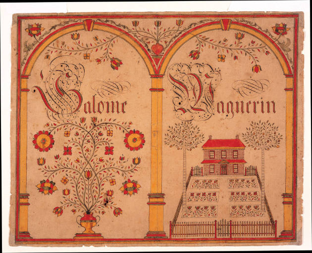 Drawing for Salome Wagner
Artist unidentified
Photo © 2000 John Bigelow Taylor