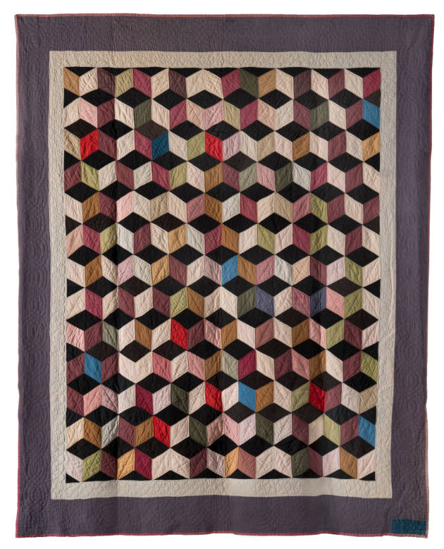 Tumbling Blocks Quilt
Mrs. Ed Lantz
Photo by Gavin Ashworth