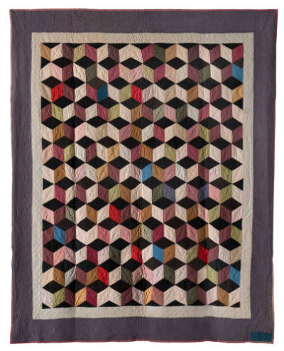 Tumbling Blocks Quilt
Mrs. Ed Lantz
Photo by Gavin Ashworth