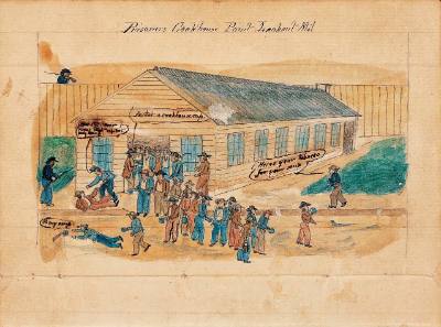 Sketchbook: Point Lookout Prison
John Jacob Ommenhausser
Photo © 2000 John Bigelow Taylor
