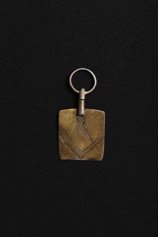 Masonic Fob
Artist unidentified
Photo by José Andrés Ramírez