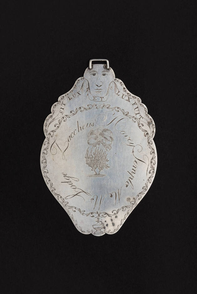 Masonic Mark Medal for Zaccheus Hovey
Artist unidentified
Photo by José Andrés Ramírez