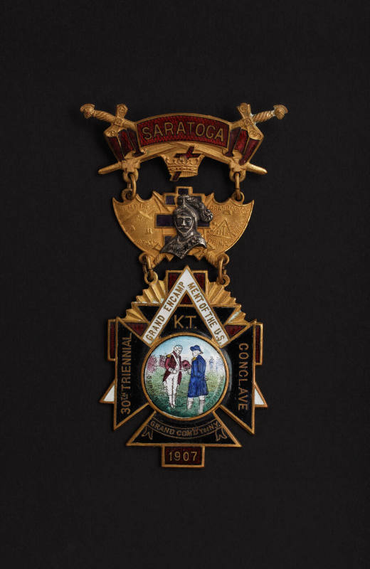 Knights Templar Badge for Triennial Conclave
Charles M. Robbins Co.
Photo by José Andrés Ramí…