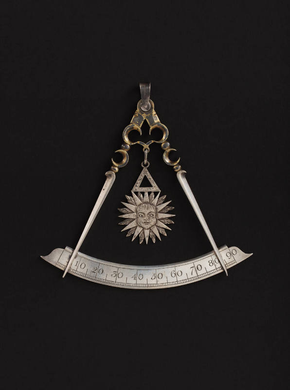 Masonic Past Master Jewel
Artist unidentified
Photo by José Andrés Ramírez