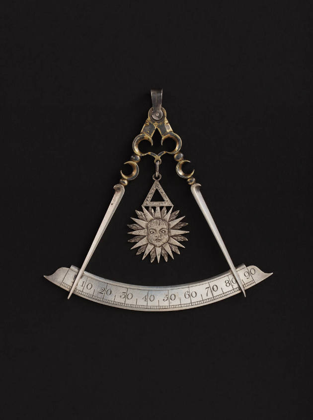 Masonic Past Master Jewel
Artist unidentified
Photo by José Andrés Ramírez