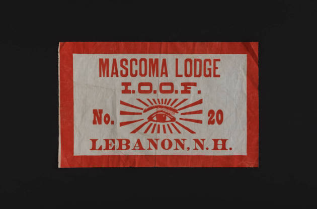 Independent Order of Odd Fellows Mascoma Lodge No. 20 Banner
Photo by José Andrés Ramírez