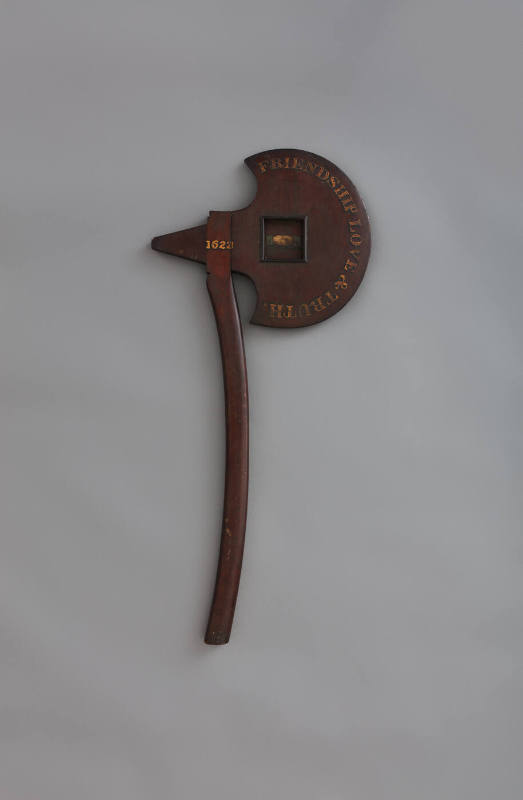 Odd Fellows Axe for Loyal Deritend Lodge
Artist unidentified
Photo by José Andrés Ramírez
