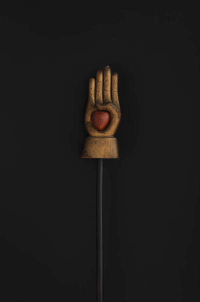 Independent Order of Odd Fellows Heart in Hand Staff
Artist unidentified
Photo by José Andrés…