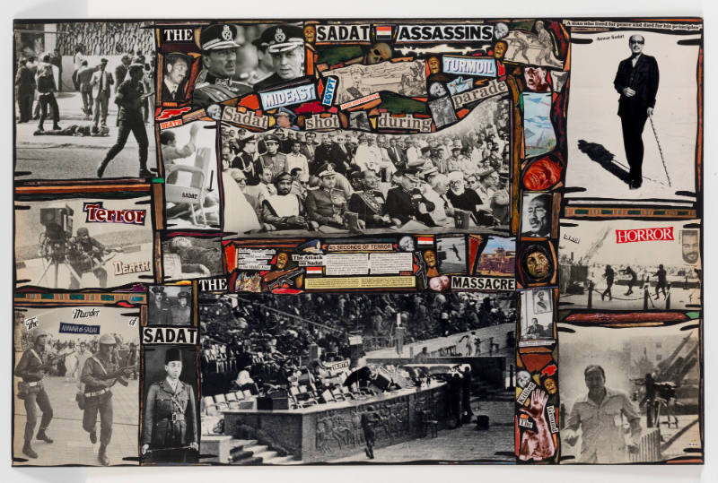 Richard Saholt, (1924–2014), “Untitled (The Sadat Assassins),” Minneapolis, Minnesota, Late 20t…