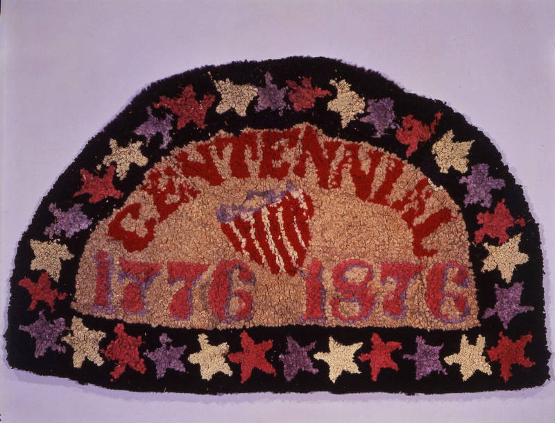 Centennial Hooked Rug
Artist Unidentified
Photo by Gavin Ashworth