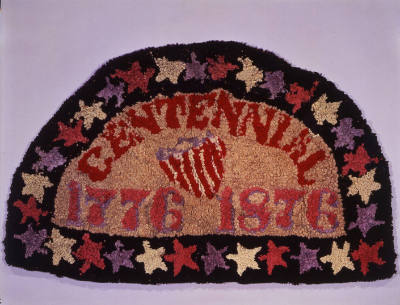 Centennial Hooked Rug
Artist Unidentified
Photo by Gavin Ashworth