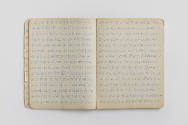Book with automatic writings
Agatha Wojciechowsky, (1896–1986)
Photo by José Andrés Ramírez