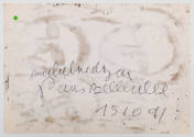 Untitled - verso
Michel Nedjar, (b. 1947)
Photo by Adam Reich