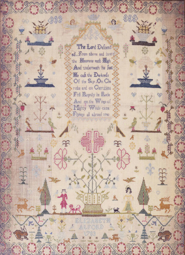 Sampler
Elizabeth Alford
Photographer unidentified