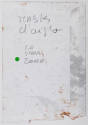 Untitled - verso
Michel Nedjar
Photo by Adam Reich