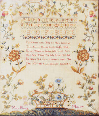 Sampler
Mary Hogan Mills
Photographer unidentified