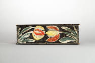 Artist unidentified, “Box”, Pennsylvania, c. 1800, Paint on wood, 2 7/8 × 9 3/4 × 8 5/8 in., Co…