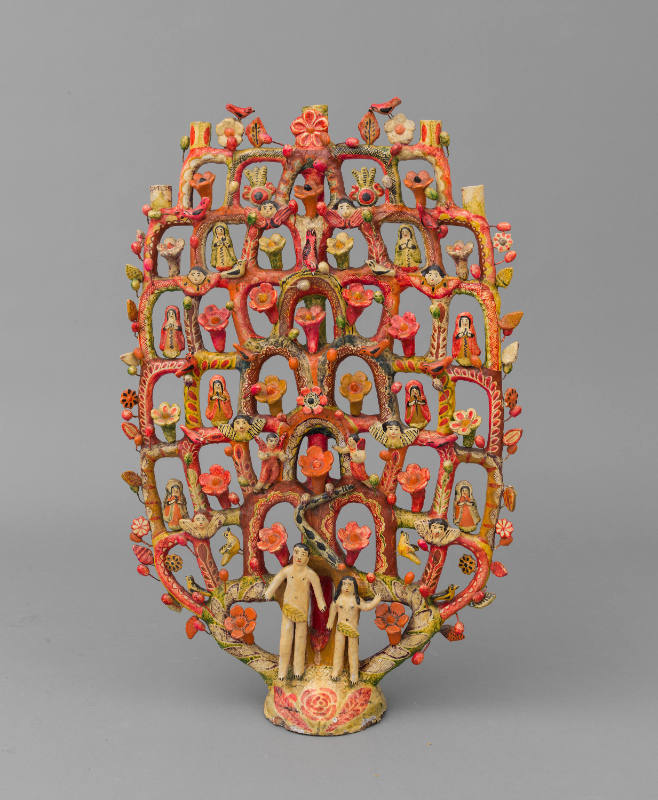 Heriberto Castillo, “Tree of Life Candlestick ("Arbole de la vida")”, Izúcar de Matamoros, Pueb…