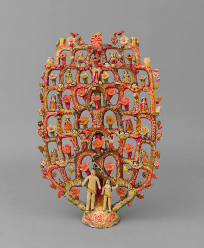 Heriberto Castillo, “Tree of Life Candlestick ("Arbole de la vida")”, Izúcar de Matamoros, Pueb…