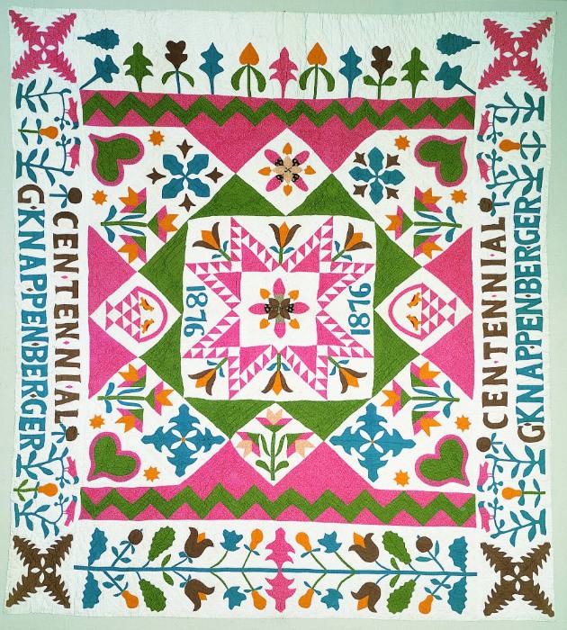 Centennial Quilt
Possibly Gertrude Knappenberger
Photographer unidentified