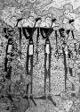 Jean-Pierre Nadau (b. 1963), “Amazonie (Amazon),” Morillon, France, 2007, Sergent-Major pen, bl…