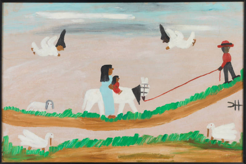 Flight into Egypt
Clementine Hunter, (1886/87–1988)
Photo by Adam Reich