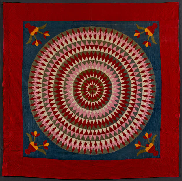 Bull's Eye Quilt
Member of the Family of Alverda H. (Hoffman) Herb
Photo by Gavin Ashworth