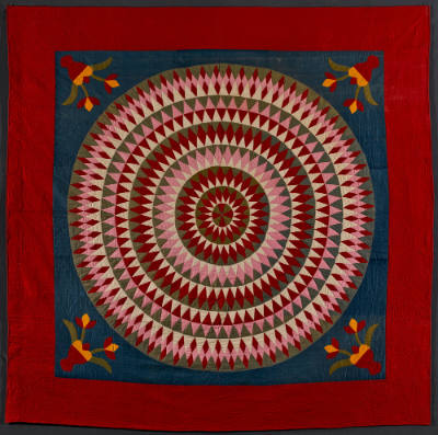 Bull's Eye Quilt
Member of the Family of Alverda H. (Hoffman) Herb
Photo by Gavin Ashworth